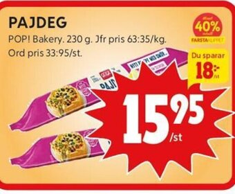 ICA Kvantum PAJDEG erbjuda