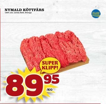 Nya Pulsen Nymald köttfärs erbjuda