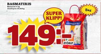 Nya Pulsen Basmatiris erbjuda