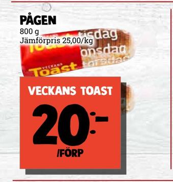 Veckans toast