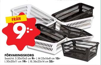 ÖoB Förvaringskorg erbjuda
