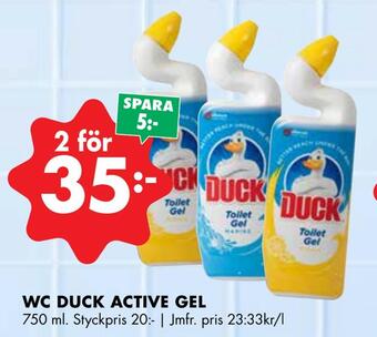 Wc duck active gel