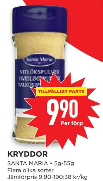 Willys Kryddor erbjuda