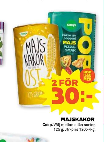 Stora Coop Majskakor erbjuda