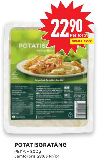 Willys Potatisgratäng erbjuda
