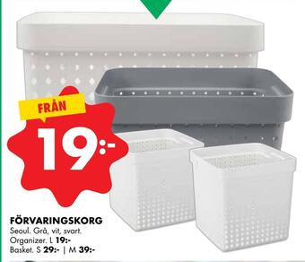 ÖoB Förvaringskorg erbjuda