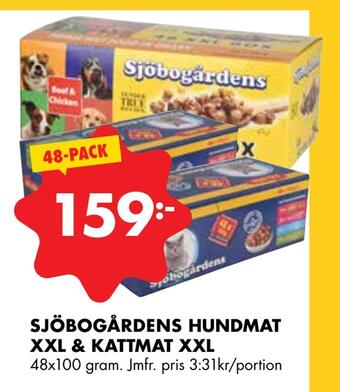 Sjöbogårdens hundmat xxl & kattmat xxl