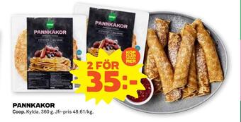 Stora Coop Pannkakor erbjuda