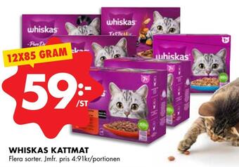 ÖoB Whiskas kattmat erbjuda