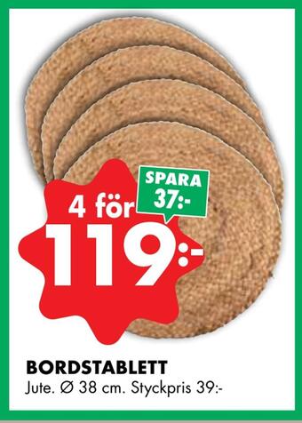 ÖoB Bordstablett erbjuda