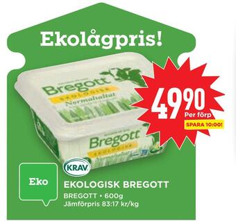Willys Ekologisk bregott erbjuda