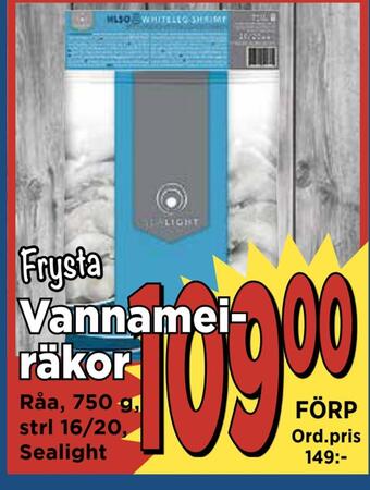 Supergrossen Vannameiräkor erbjuda