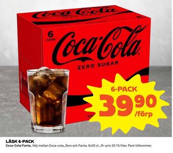 Coop Daglivs Läsk 6-pack erbjuda