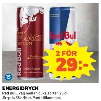 Coop Daglivs Energidryck erbjuda