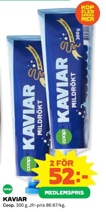 Coop Kaviar erbjuda