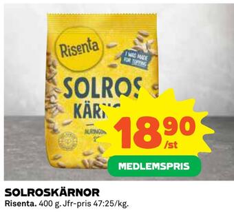 Coop Solroskärnor erbjuda