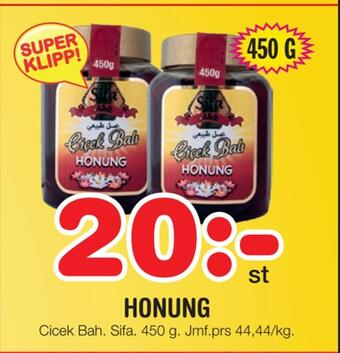 Nya Pulsen Honung erbjuda