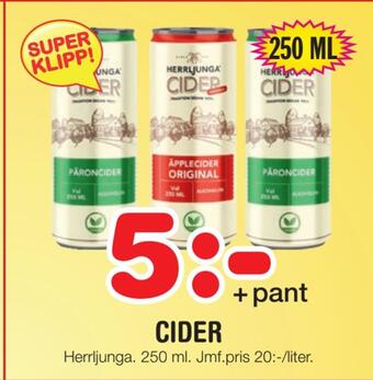 Nya Pulsen Cider erbjuda