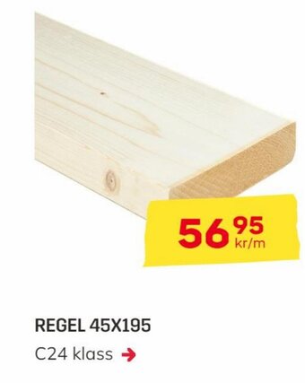 Byggmax REGEL 45X195 erbjuda