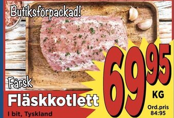 Supergrossen Farsk Fläskkotlett erbjuda