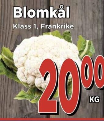 Supergrossen Blomkål erbjuda