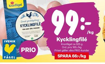 City Gross Kycklingfilé erbjuda