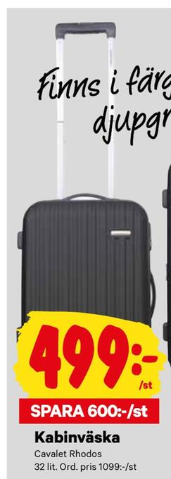 City Gross Kabinväska erbjuda
