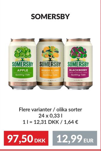 Nielsen Discount Somersby erbjuda