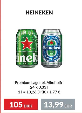 Nielsen Discount Heineken erbjuda