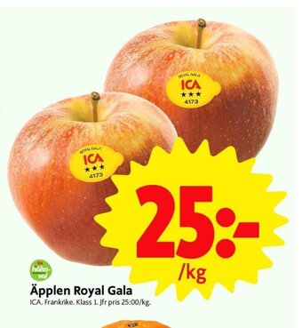 ICA Nära Äpplen Royal Gala erbjuda