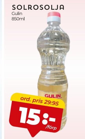 Matrix Butikerna SOLROSOLJA Gulin 850ml erbjuda