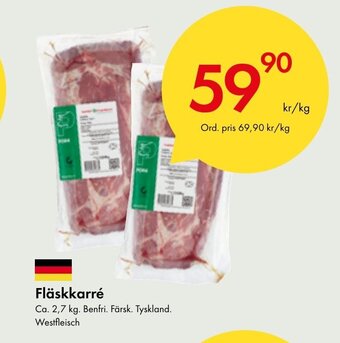 Snabbgross Fläskkarré erbjuda