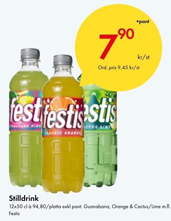 Snabbgross Stilldrink Festis erbjuda