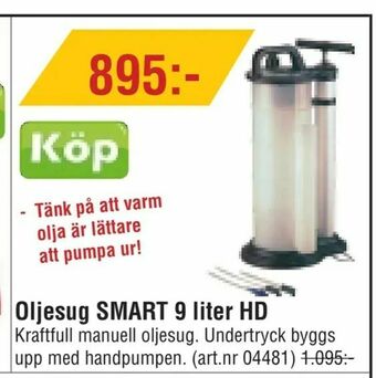 Erlandsons Brygga Oljesug SMART 9 liter HD erbjuda