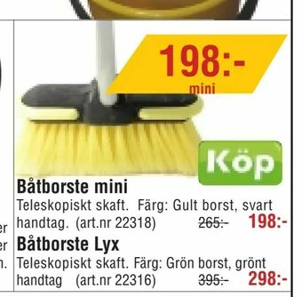 Erlandsons Brygga Båtborste mini erbjuda