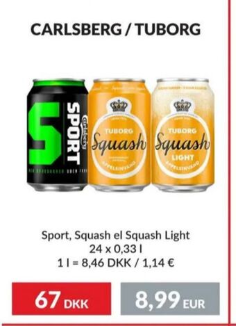 Nielsen Discount Carlsberg sport läskedryck erbjuda