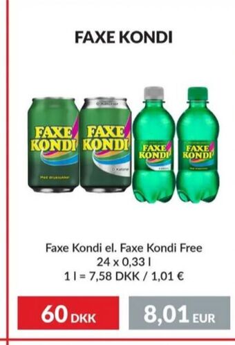 Nielsen Discount Faxe kondi läskedryck erbjuda