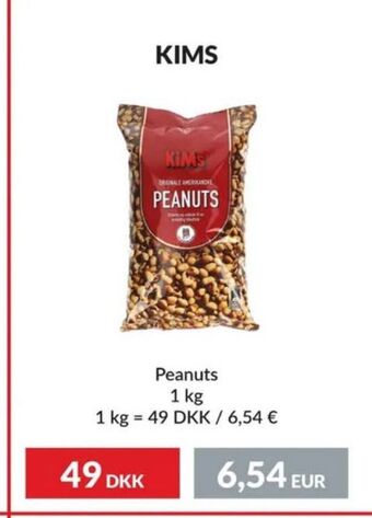 Nielsen Discount Kims jordnötter erbjuda