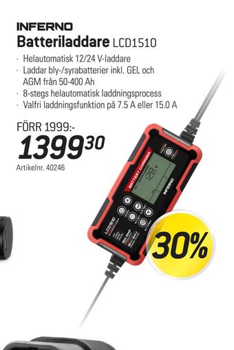 thansen Batteriladdare erbjuda