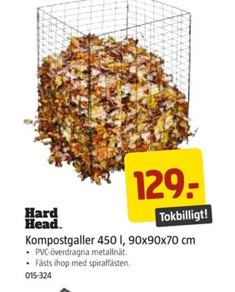Jula Hard head kompostbehållare erbjuda