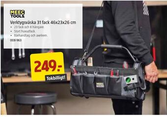 Jula Meec tools verktygsväska erbjuda