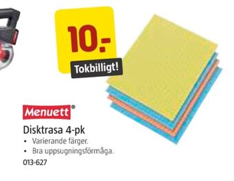 Jula Menuett disktrasor erbjuda