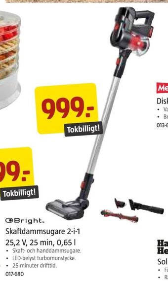 Jula Bright dammsugare erbjuda