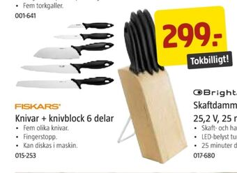 Jula Fiskars knivar erbjuda