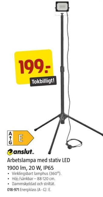 Jula Anslut arbetslampor erbjuda