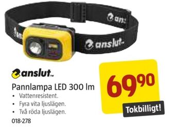 Jula Anslut pannlampor erbjuda