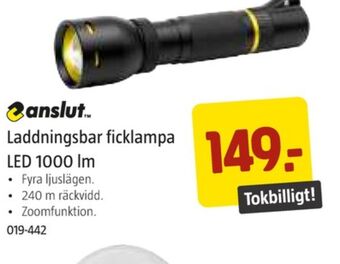 Jula Anslut ficklampor erbjuda