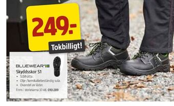 Jula Bluewear säkerhetsskor erbjuda