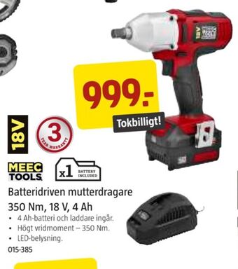 Jula Meec tools mutterdragare erbjuda