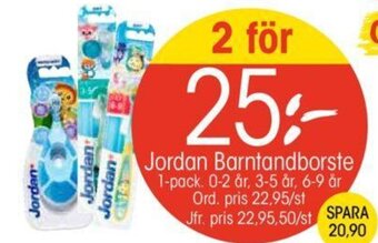 EKO Jordan Barntandborste erbjuda
